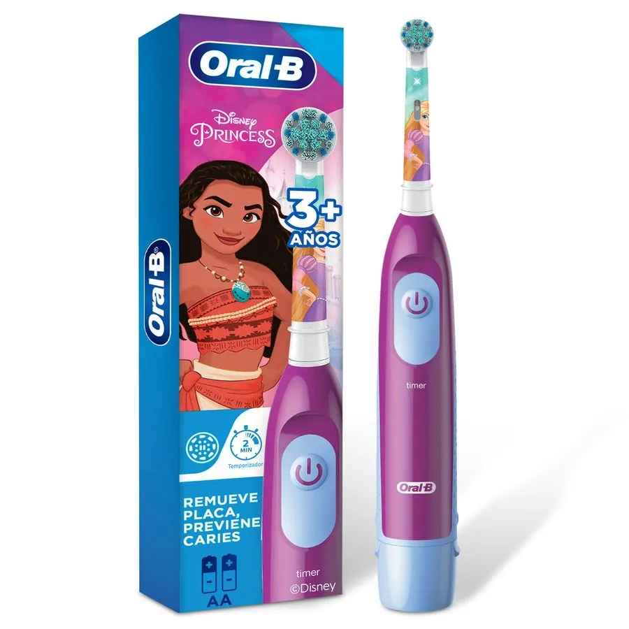 Cepillo Eléctrico con Pila Disney Princess +3 Años Suave