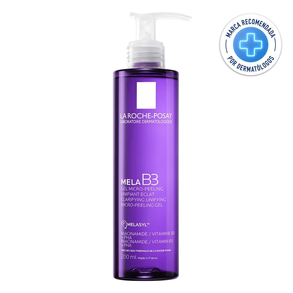 Gel Limpiador Anti-manchas Mela B3 La Roche Posay 200ml - AuroSkin Chile