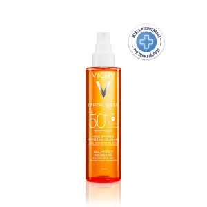 Protector Solar Capital Soleil Aceite invisible Cell Protect FPS 50+ 200ml - AuroSkin Chile